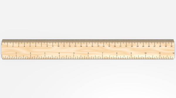 maya ruler measuring inches