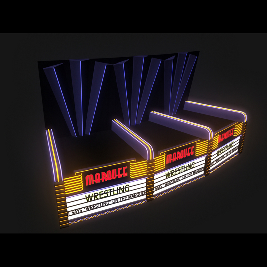 3d model theater marquis