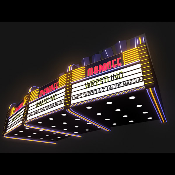 3d model theater marquis