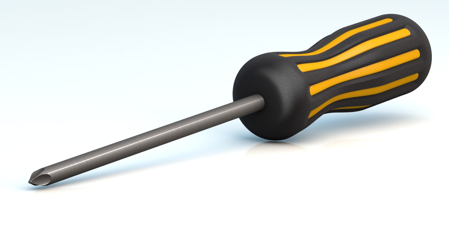 screwdriver-philips-head-c4d