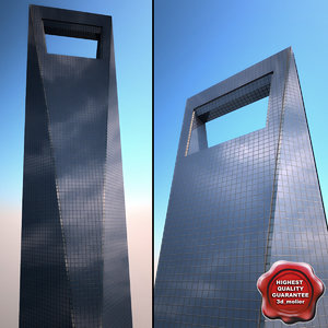 shanghai world financial center 3ds