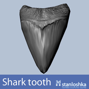 3ds max shark tooth