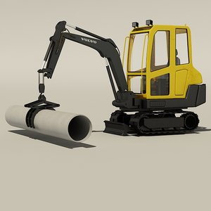 3d model compact pipe lifter