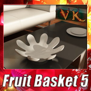 3d fruit basket 05