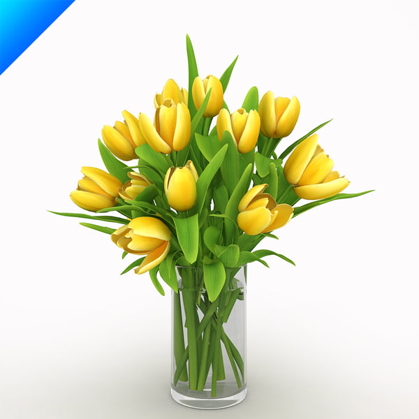 flower arrangement design 3d model