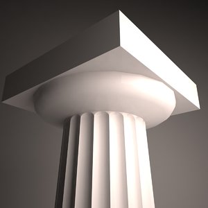 doric column 3d model