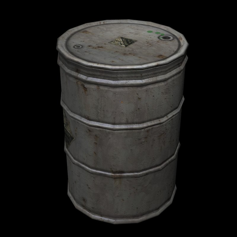 55 gallon drum 3ds