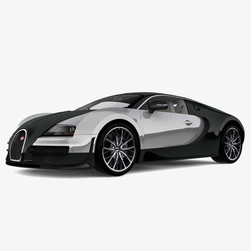 Bugatti veyron 3d model