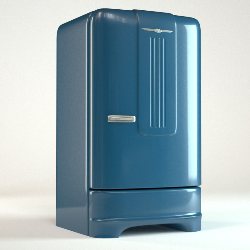 3d Model Realistic Refrigerator 1261