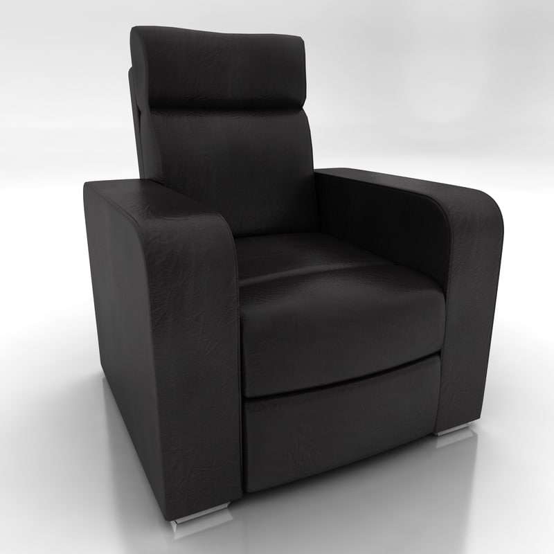 3ds leather tv chair