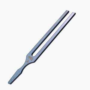 3ds max tuning fork