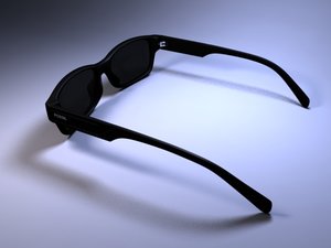 3d fossil sunglasses model