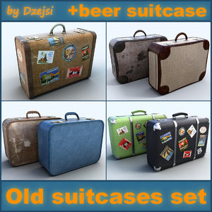 max old big suitcases