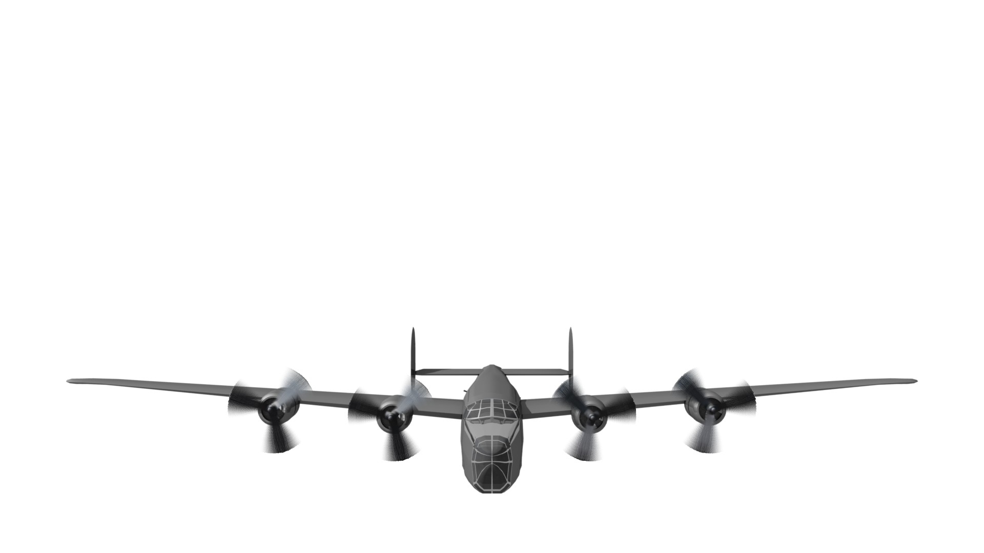 Free B-24 Liberator 3d Model