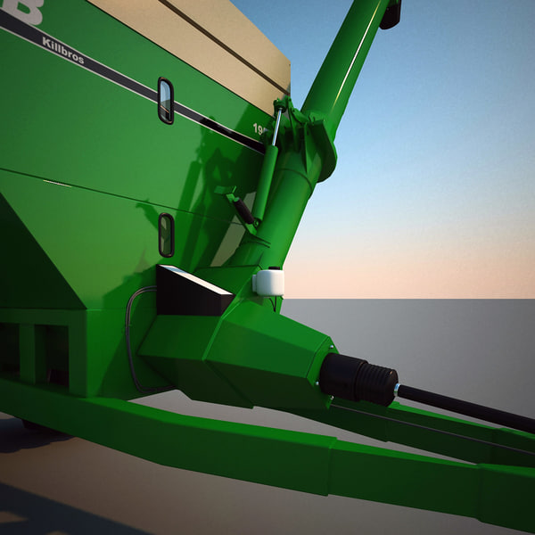 3ds max farm grain cart killbros