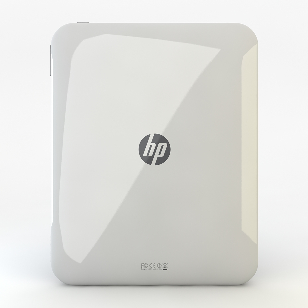 3d hp touchpad touch model