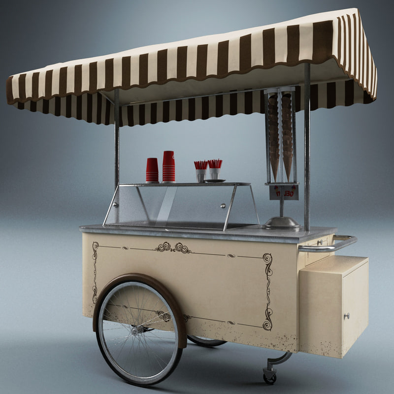 toy icecream cart