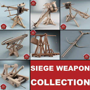 3d siege weapons model