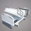 3d model hospital bed