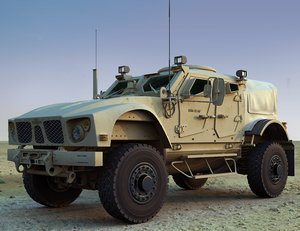 m-atv military vehicle 3d max
