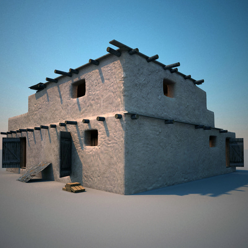 Lightwave Afghanistan Houses V2