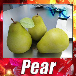 pear resolution 3d max