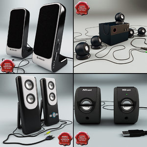 3d 3ds usb speakers