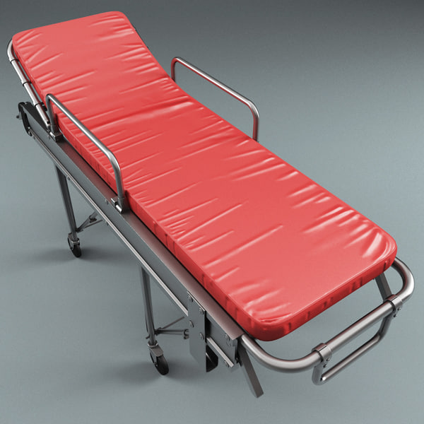 Ambulance Stretcher Yxh 3b 3d Model