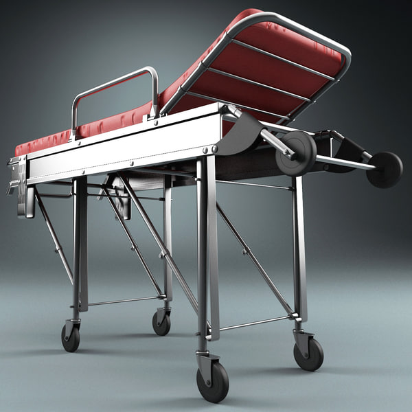 Ambulance Stretcher Yxh 3b 3d Model