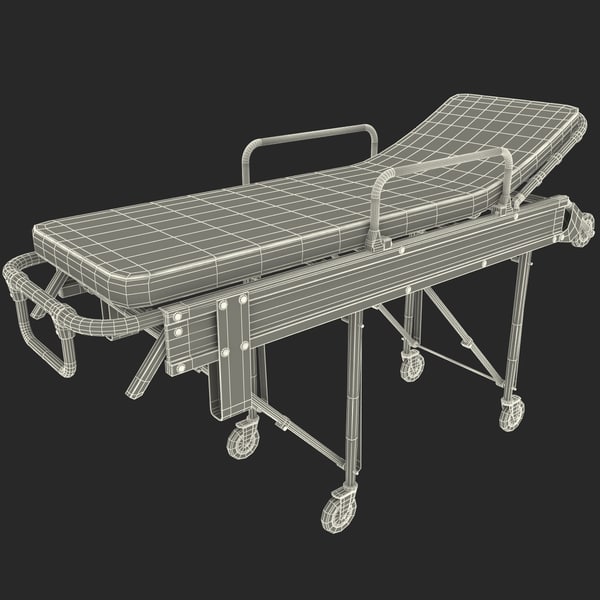 Ambulance Stretcher Yxh 3b 3d Model