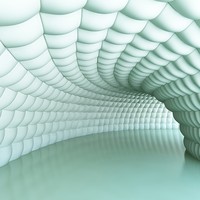 3d tunnel interior model