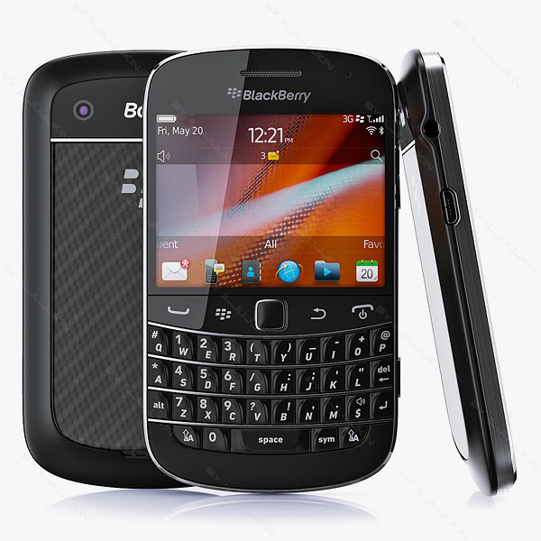 3D модель BlackBerry Bold 9900 9930 - TurboSquid 617072.