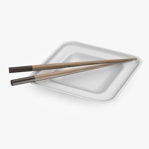 3ds max bowl chopsticks