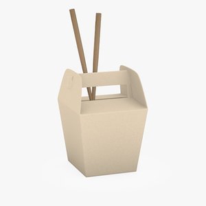 3d foodbox chopsticks
