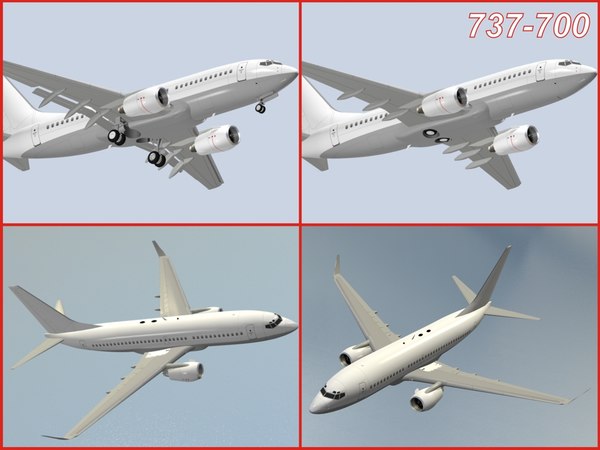 boeing 737 generation 3d model