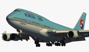 boeing 747-400 3d model