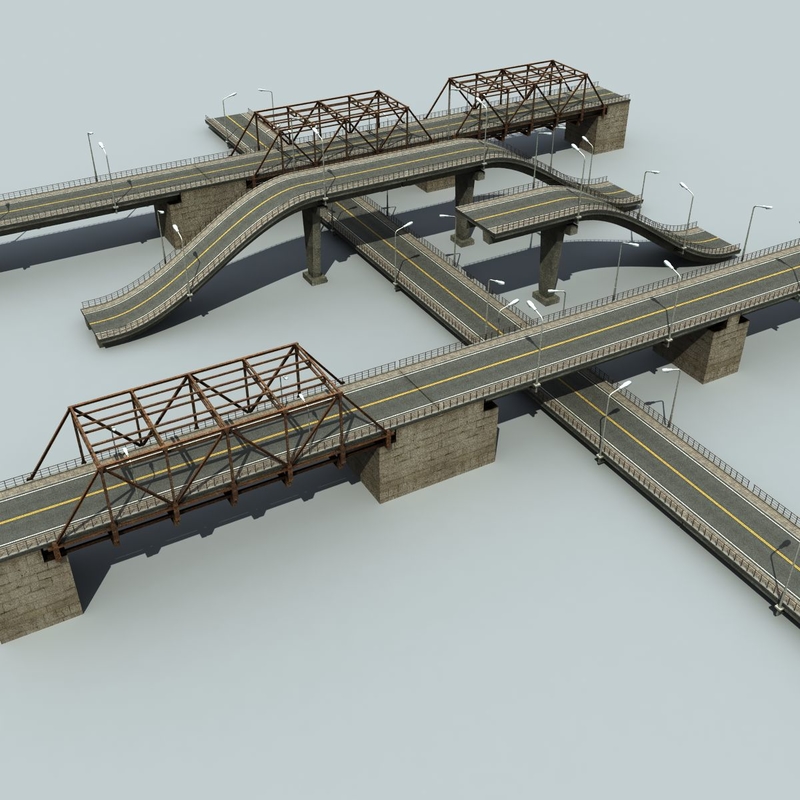 3d model road