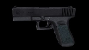 3d model glock 17