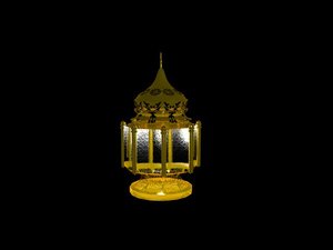 3ds max ramadan lantern