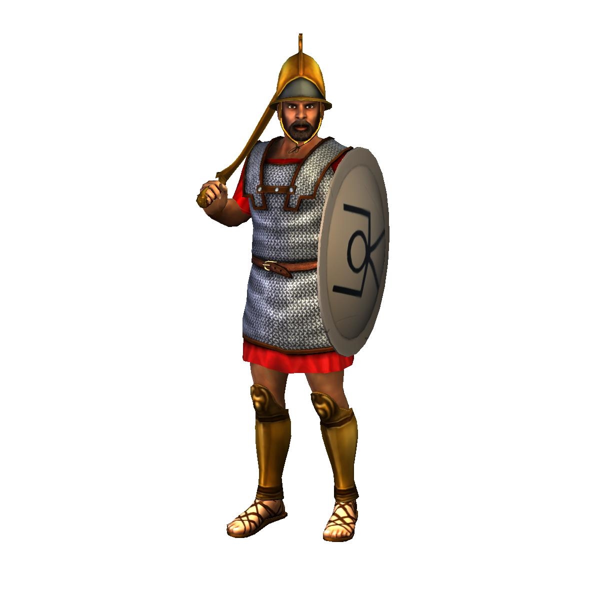 3d carthaginian hoplite model