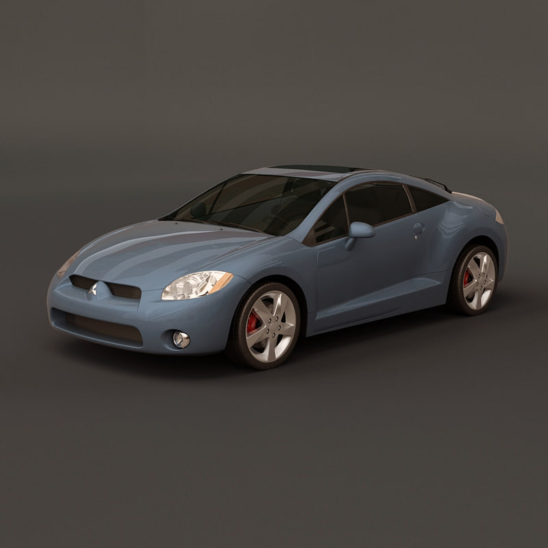 3d-model-of-mitsubishi-eclipse