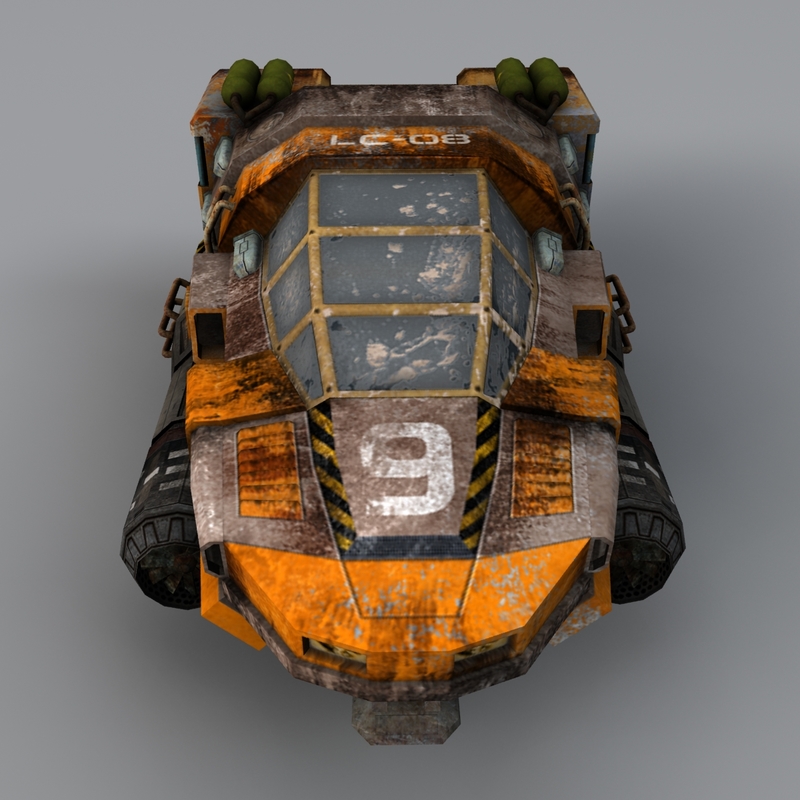 3ds max spacecraft vehicle