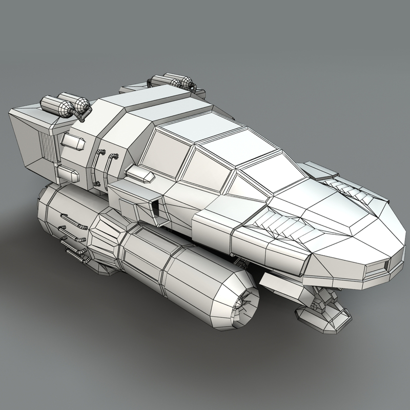 3ds max spacecraft vehicle