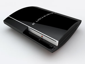 sony playstation3 3d c4d