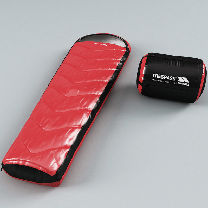 sleeping bag trespass 3d lwo