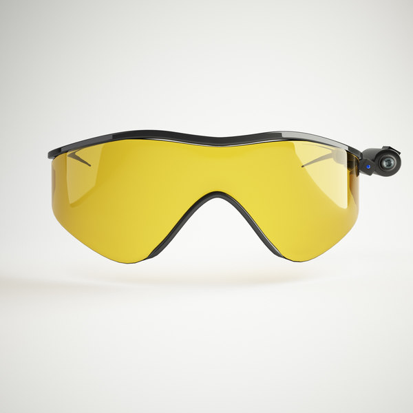 swat tactical glasses 3d model