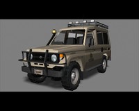 Toyota Land Cruiser 70 series Desert Safari edition