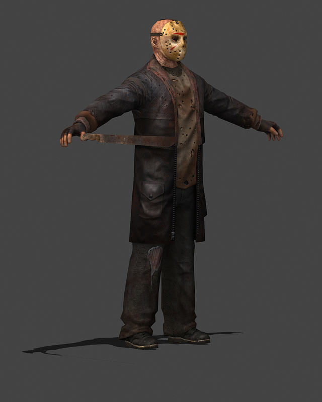3ds max character jason voorhees