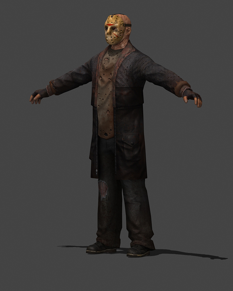 3ds max character jason voorhees