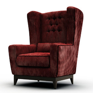 asnaghi armchair 3d max